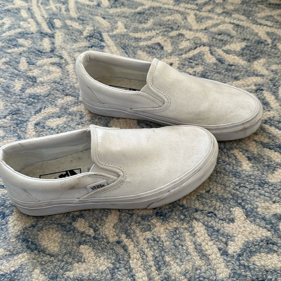 GUC Vans canvas slip ons sz 6 - Picture 1 of 9
